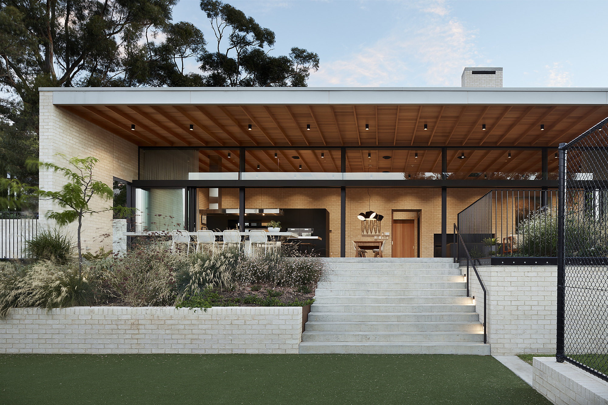 Interior photograph of Hillside House by Sam Noonan